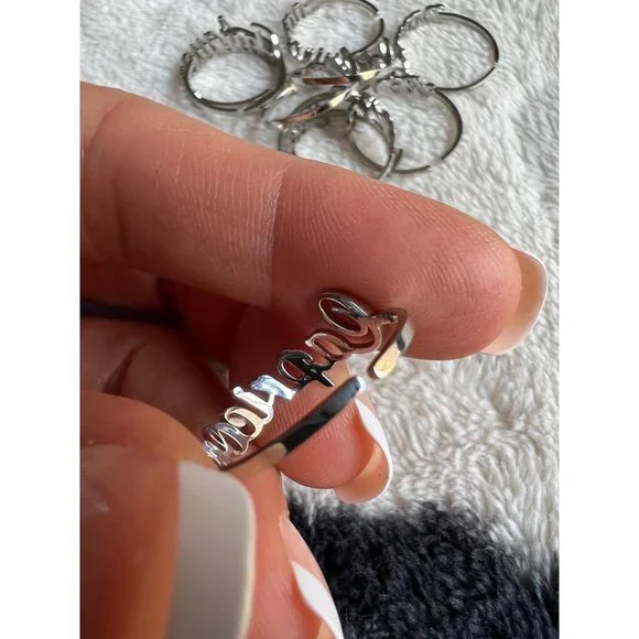 Stainless Steel ZODIAC Horoscope Rings - Picture 5 of 9